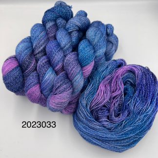 2023033 - 4 Ply Hand Dyed Sparkle Yarn