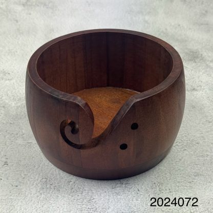 2024072 - Wooden Yarn Bowl Holder