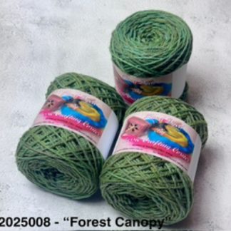 2025008 - 8 Ply Hand Dyed Non Machine Washable Australian Yarn - "Forest Canopy"