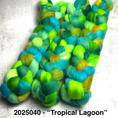 2025040 - Hand Dyed Alpaca and Merino - "Tropical Lagoon"