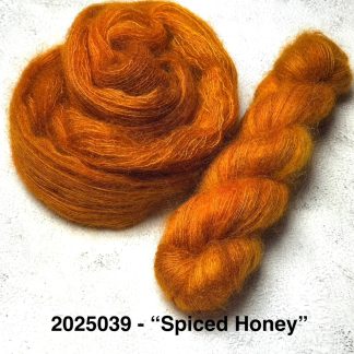 2025039 - 2 Ply Lace Hand Dyed Yarn - "Spiced Honey"
