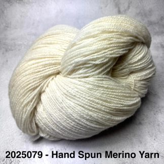 2025079 - Hand Spun Merino Yarn - Natural Colour