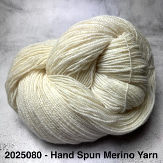 2025080 - Hand Spun Merino Yarn - Natural Colour