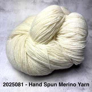 2025081 - Hand Spun Merino Yarn - Natural Colour